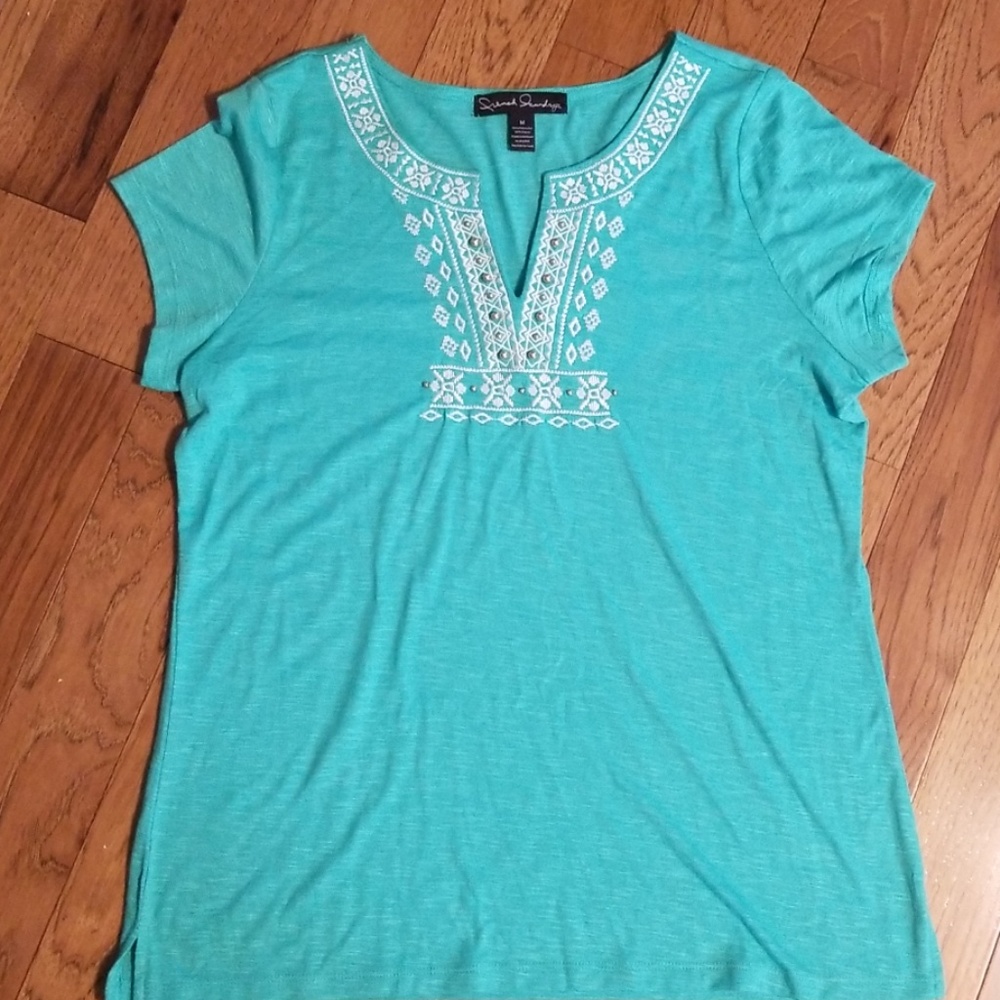 Tribal Embroidered Shirt